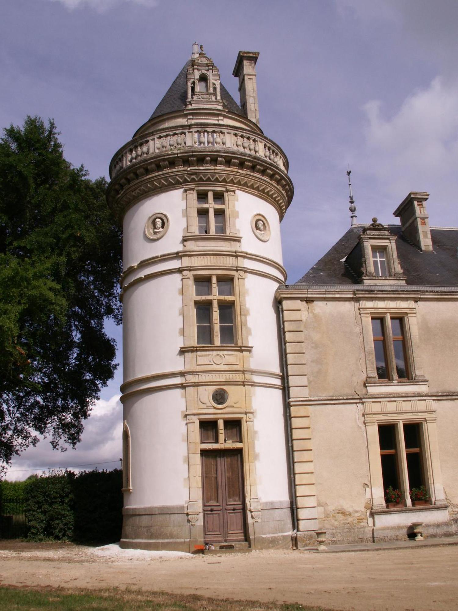 Chateau De La Court D'Aron Bed & Breakfast Saint-Cyr-en-Talmondais Exterior photo